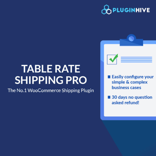 WooCommerce Table Rate Shipping