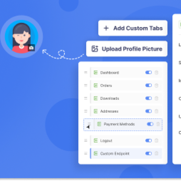 Customize My Account Page