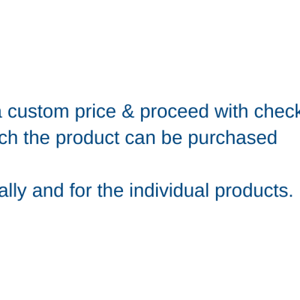 ELEX WooCommerce Name Your Price