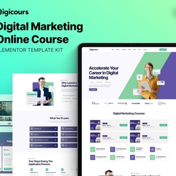 Digicours Digital Marketing Online Course Elemen