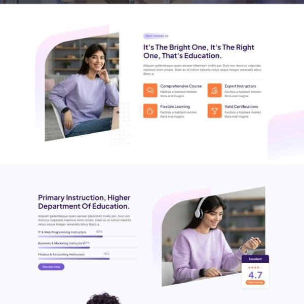 Kursol Online Course Education Elementor Pro T