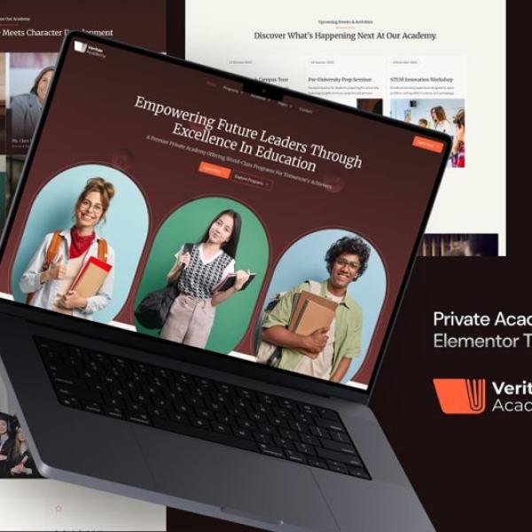 Veritas Private Academy Elementor Template Kit